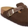 Birkenstock Boston Braided Suede Leather - Carafe